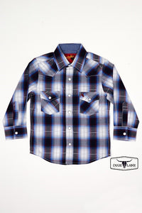 Boys Western Pearl Snap Shirt