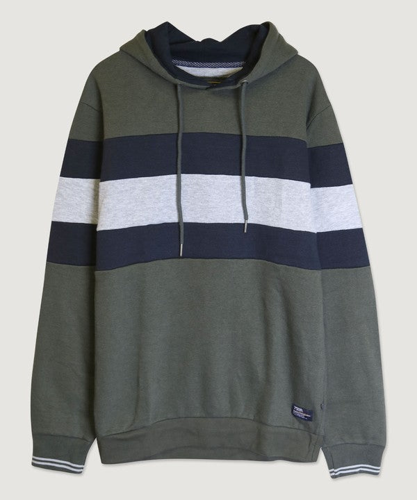 Men's Tri Colour Hoodie
