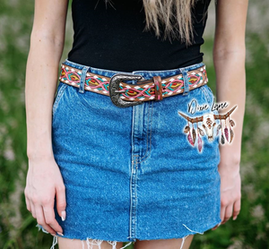 “Neon Vine” Western belt