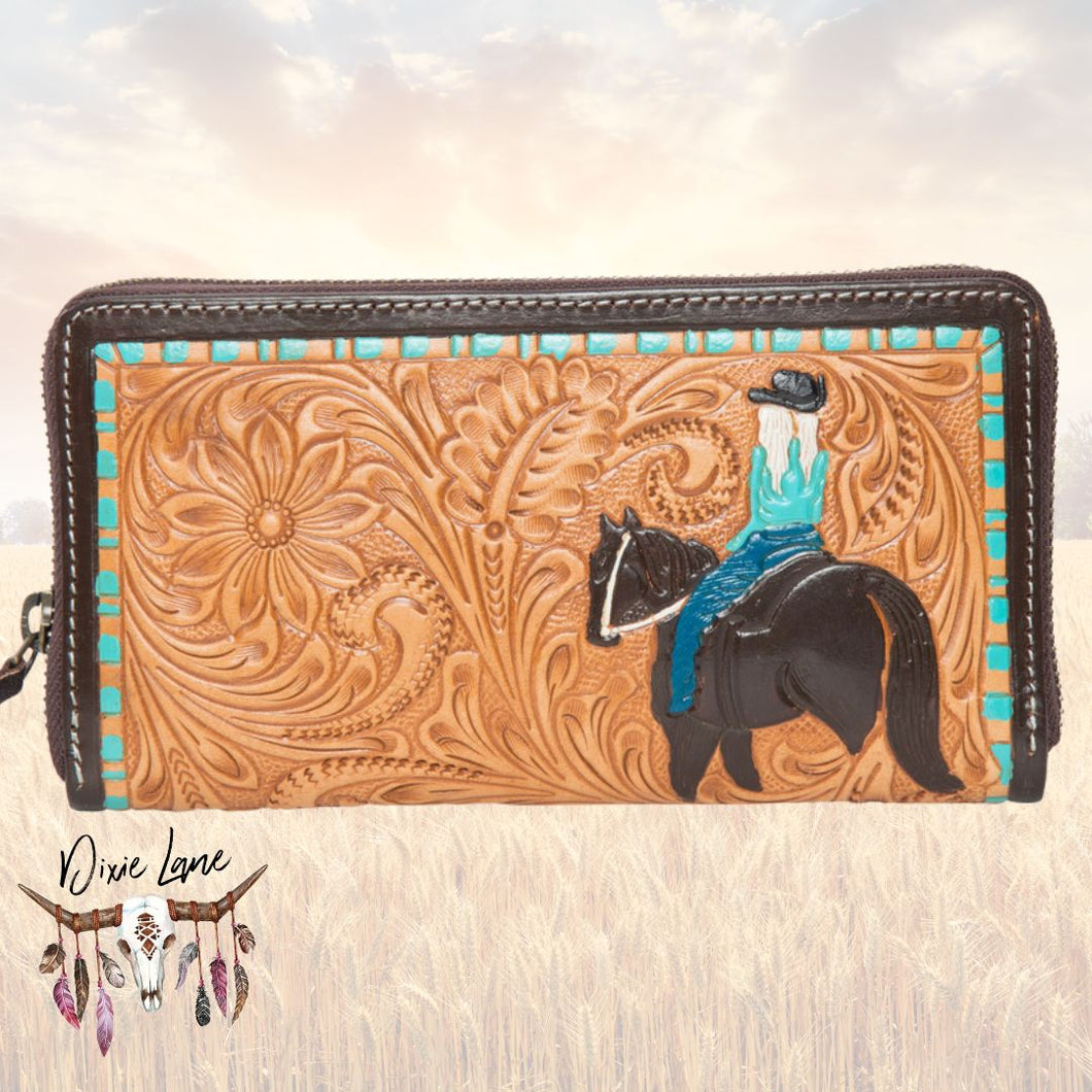 Muster Tooled Wallet