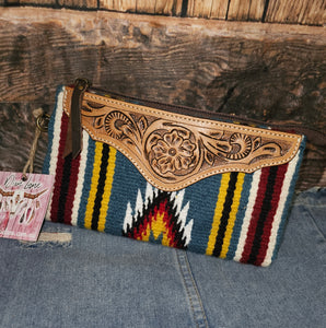 Saddle Blanket Clutch