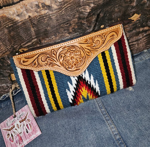 Saddle Blanket Clutch
