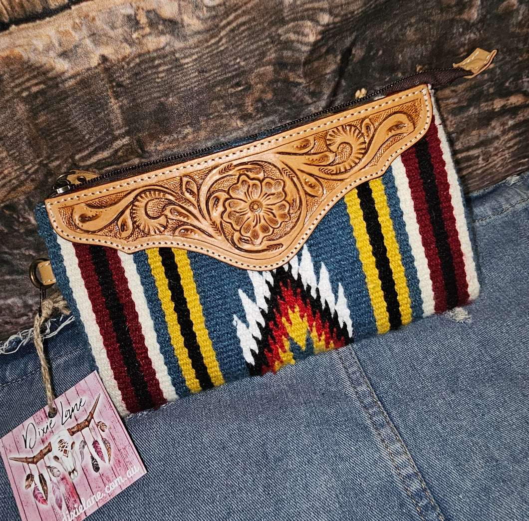 Saddle Blanket Clutch