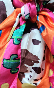 Cowhide Cactus Wild Rag