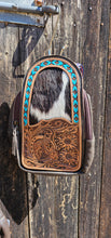 Load image into Gallery viewer, Tooled Horse Knapsack
