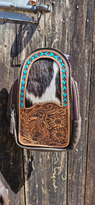 Tooled Horse Knapsack