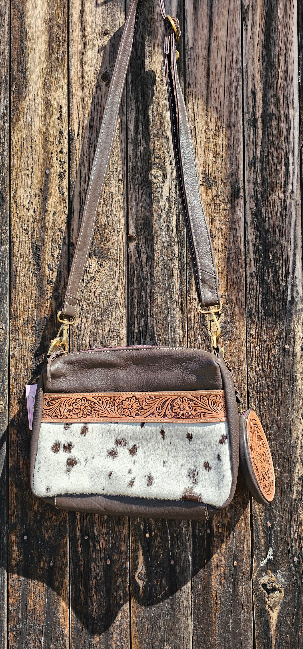 Leather & Hide Bag Set