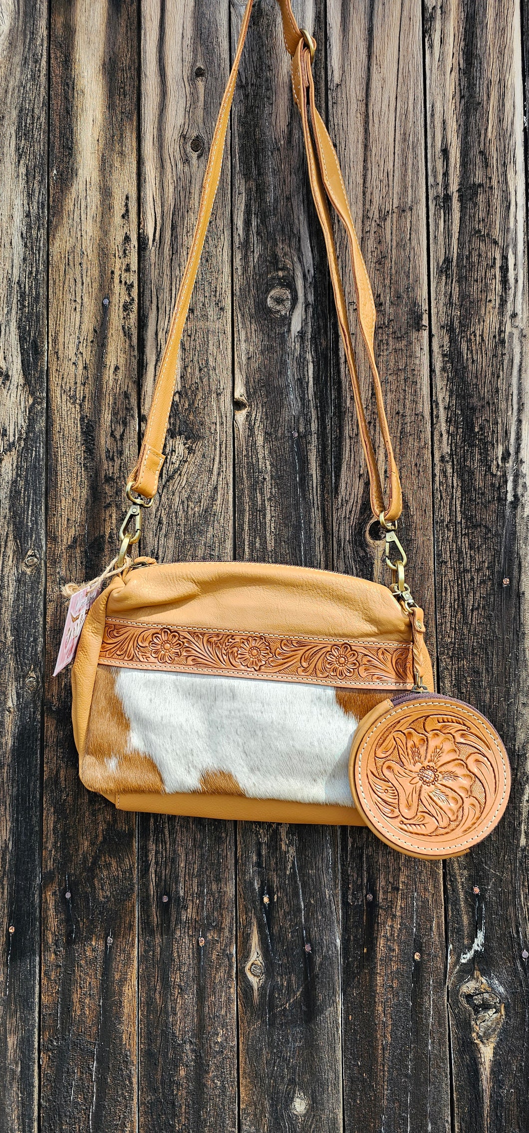 Leather & Hide Bag Set