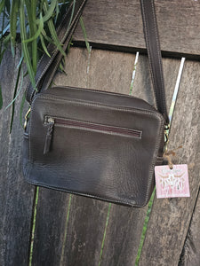 Hide & Horse Tooled Handbag