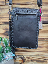 Load image into Gallery viewer, Leather &amp; Hide Phone Bag

