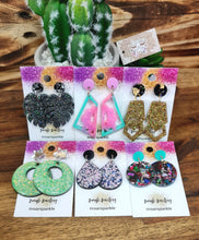 Load image into Gallery viewer, Plain Resin Dangles - Multiple Options
