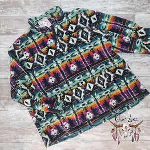 Aztec Sherpa Pullover