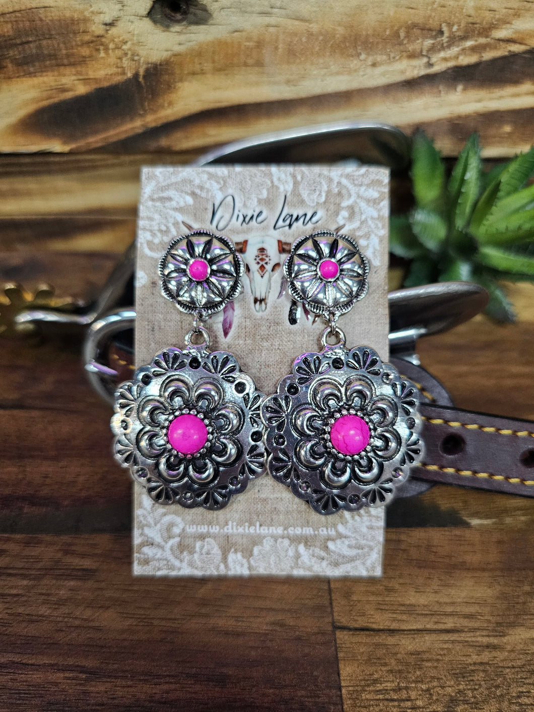 Western Concho Dangle
