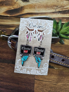 Coors Dangle Earrings