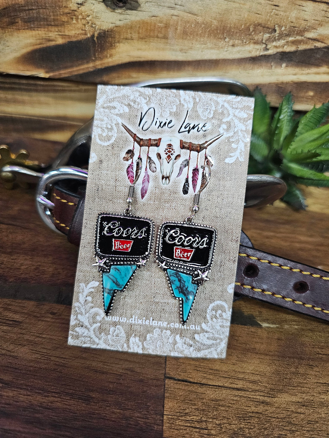 Coors Dangle Earrings