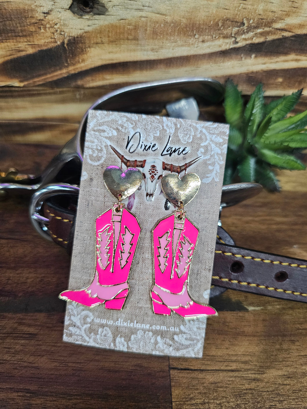 Boot Scoot Dangle Earrings