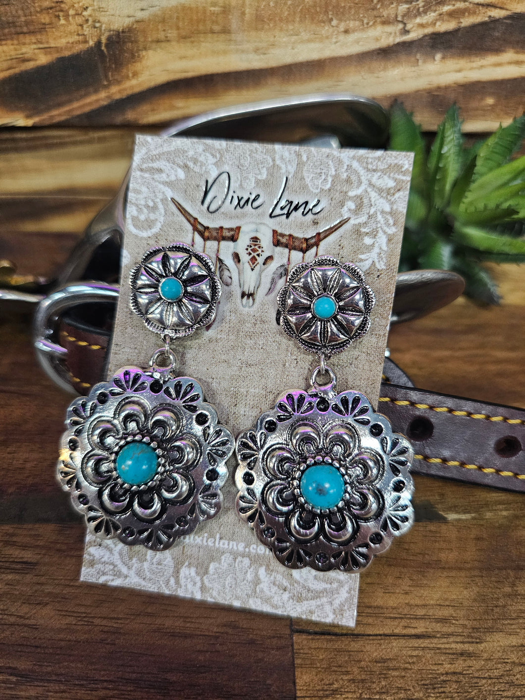 Western Concho Dangle