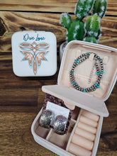 Load image into Gallery viewer, Mini Mirror Jewellery Case - Boot Stitch Babe
