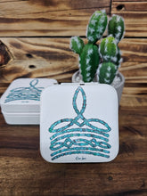 Load image into Gallery viewer, Mini Mirror Jewellery Case - Bejewelled Boot Stitch
