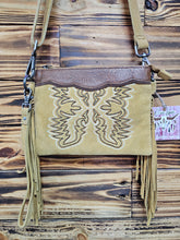 Load image into Gallery viewer, Boot Stitch Crossbody Bag - Camel
