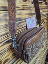 Load image into Gallery viewer, Boot Stitch Shoulder Bag - Brown

