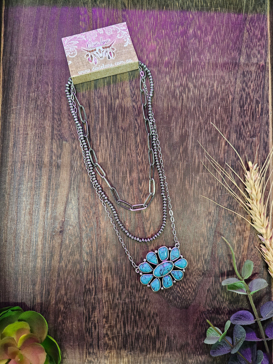 3 Strand Western Necklace