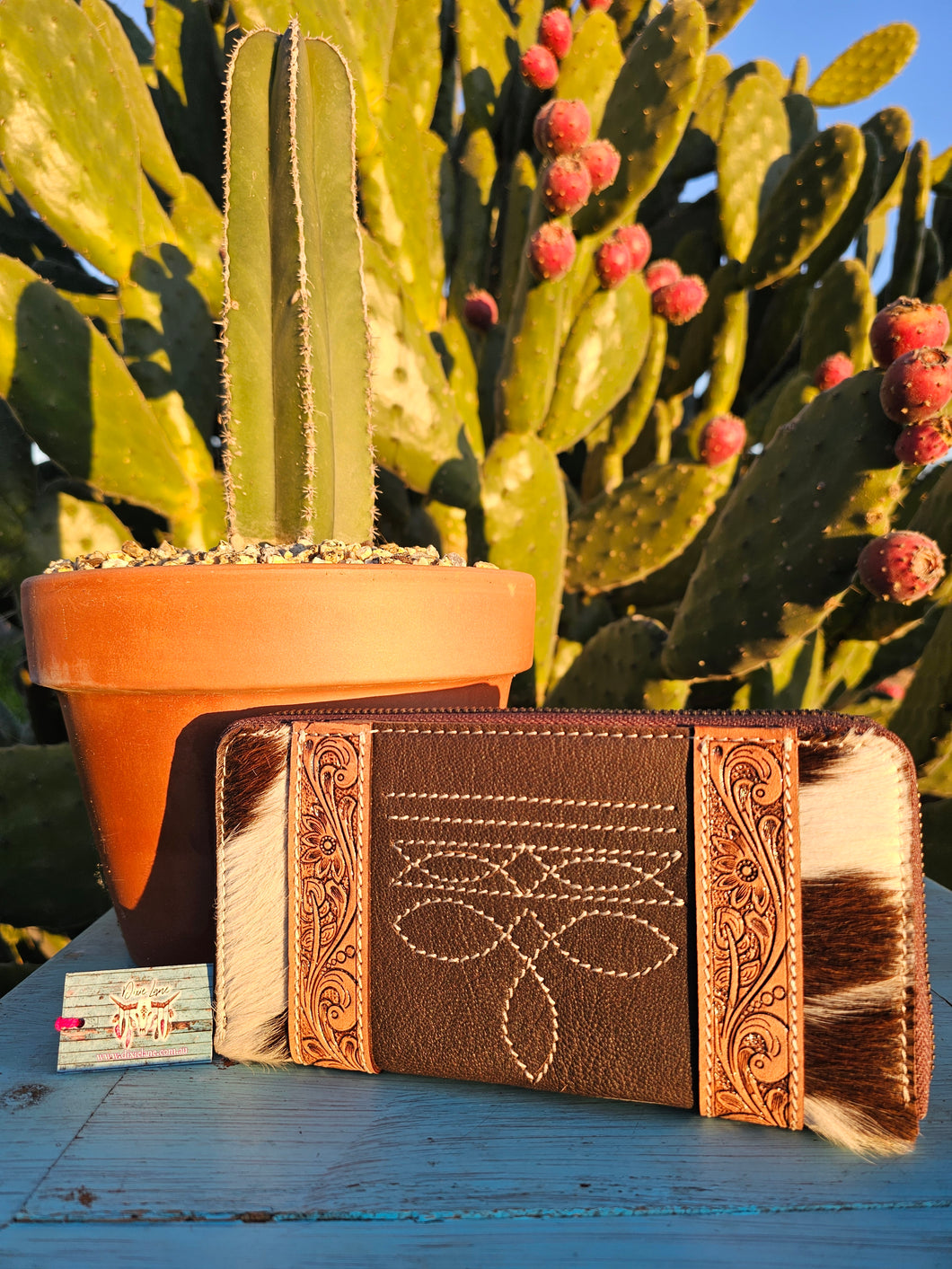BossBabe Boot Stitch Wallet