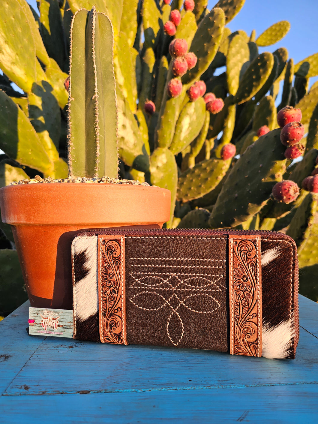 BossBabe Boot Stitch Wallet