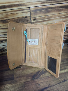 Saddle Blanket Tri-Fold Wallet