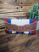 Load image into Gallery viewer, Saddle Blanket Tri-Fold Wallet
