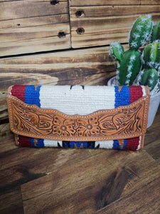 Saddle Blanket Tri-Fold Wallet
