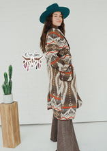 Load image into Gallery viewer, Montana Aztec Coat
