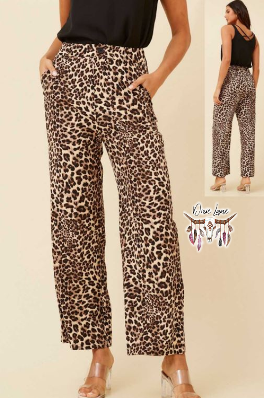 Lily Leopard Pant