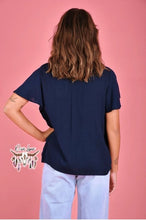 Load image into Gallery viewer, Robyn Top - Navy
