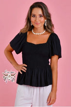 Load image into Gallery viewer, Izzy Top - Black

