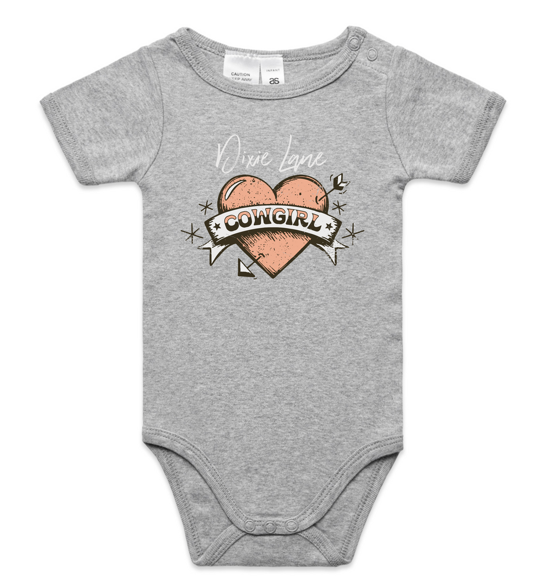 Cowgirl Heart - Baby Onesie