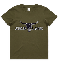 Load image into Gallery viewer, Boys Dixie Lane Logo T - ARMY
