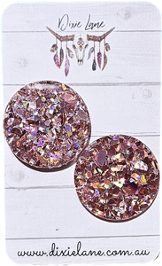 Jumbo Confetti Studs