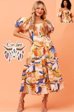 Load image into Gallery viewer, Andi dress - Multi Blue
