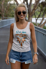 Load image into Gallery viewer, Dixie Lane - Boot stitch babe Singlet
