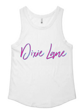 Load image into Gallery viewer, Dixie Lane Classic Tank - White
