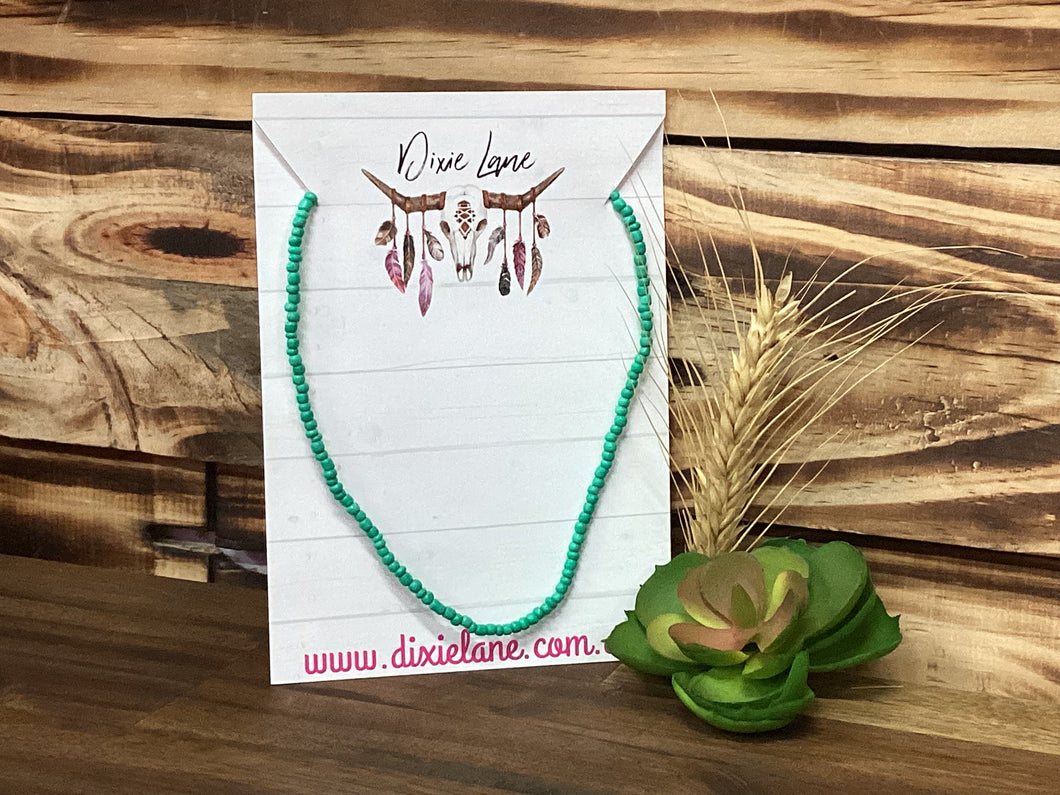 Turquoise Bead Choker