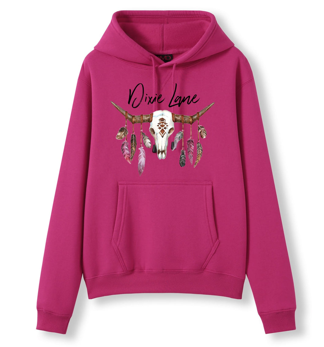 Dixie Lane Signature Hoodie - Hot Pink