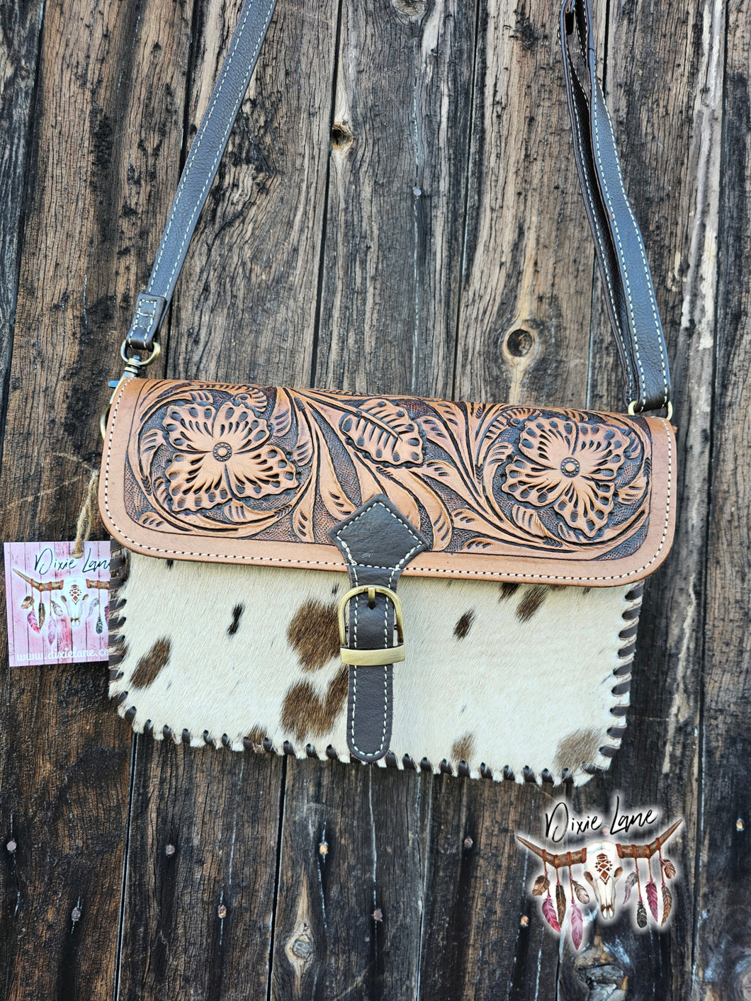 Leather & Hide Crossbody Bag
