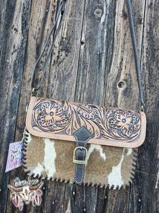 Leather & Hide Crossbody Bag