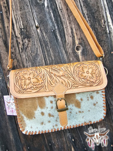 Leather & Hide Crossbody Bag