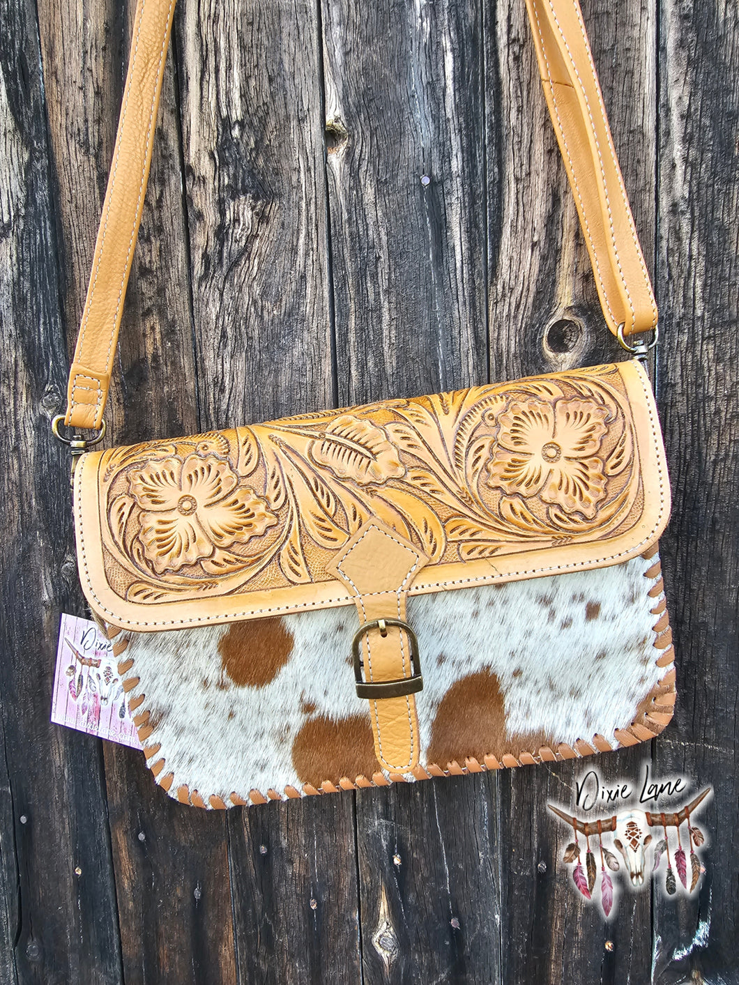 Leather & Hide Crossbody Bag