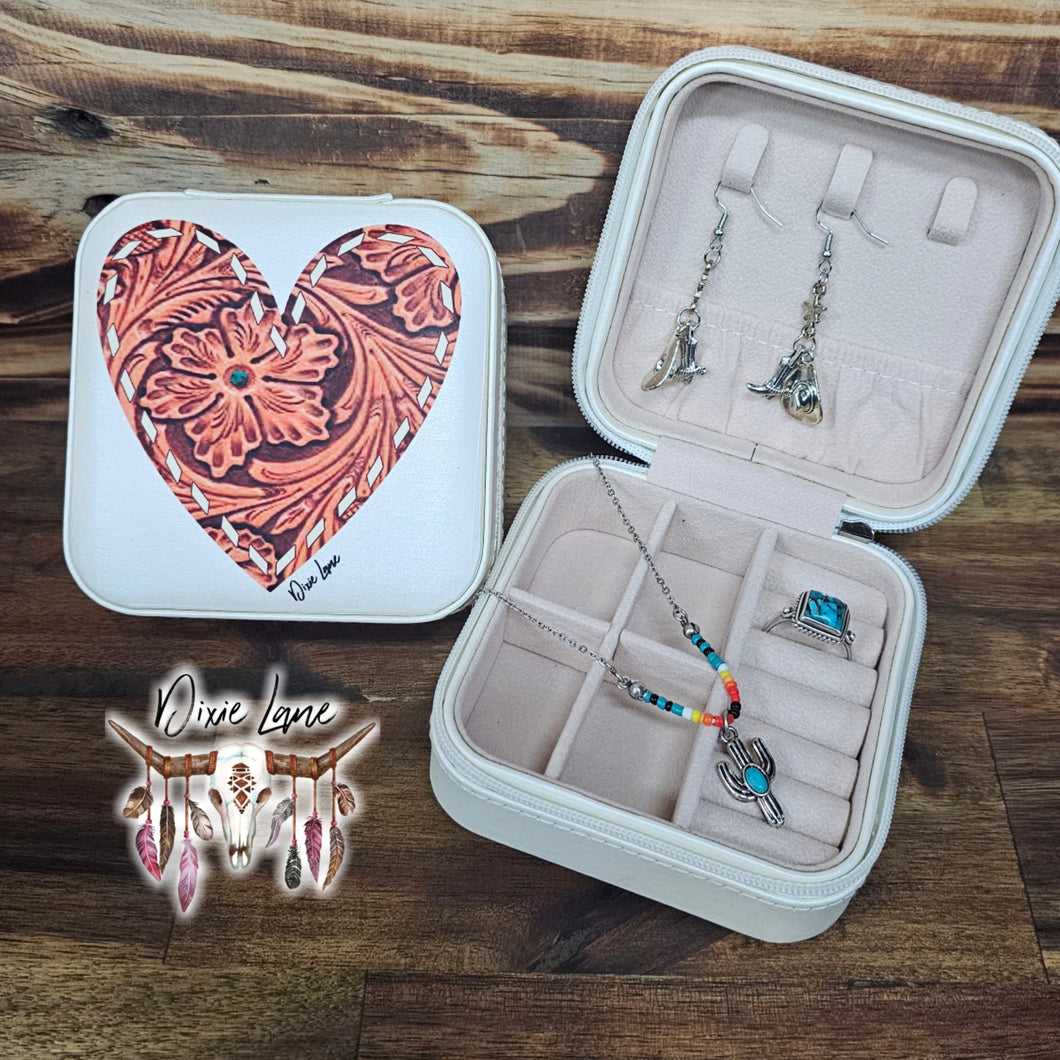 Mini Jewellery Case - Heart