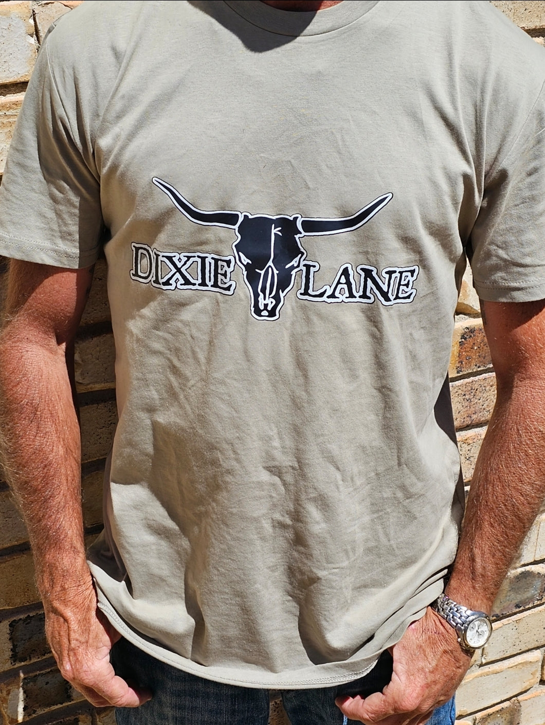 Dixie Lane Men's Logo T - Eucalyptus