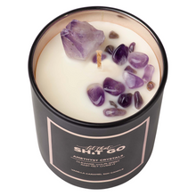 Load image into Gallery viewer, Amethyst Crystal Candle - Vanilla Caramel
